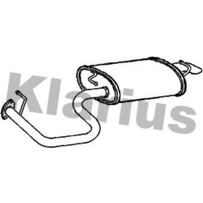 Silencieux Arrière Klarius 220860