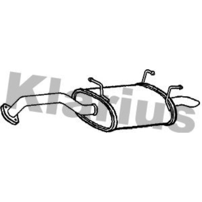 Silencieux Arrière Klarius 220778