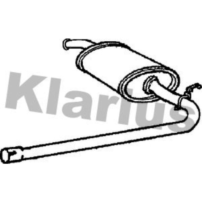 Silencieux Intermédiaire Klarius 142963