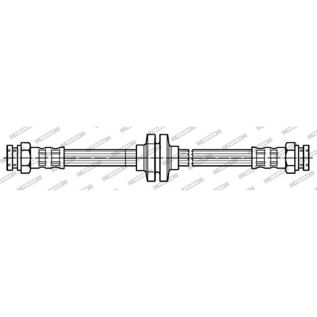 Flexible De Frein Ferodo Fhy2540