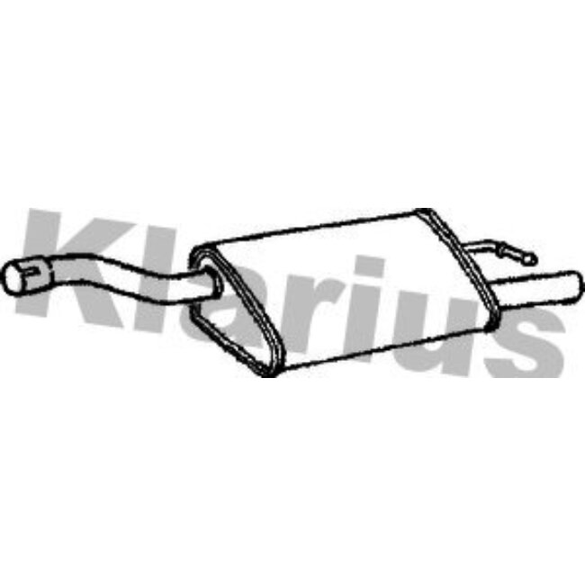 Silencieux Arrière Klarius 220636