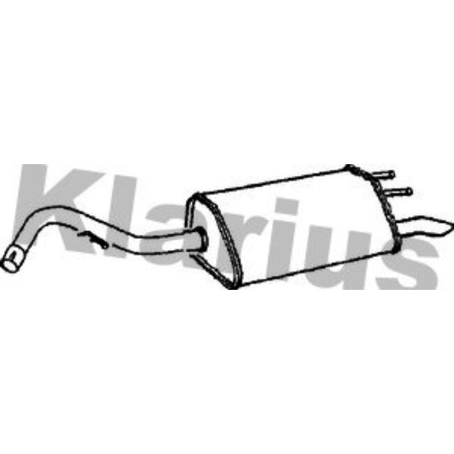 Silencieux Arrière Klarius 240586