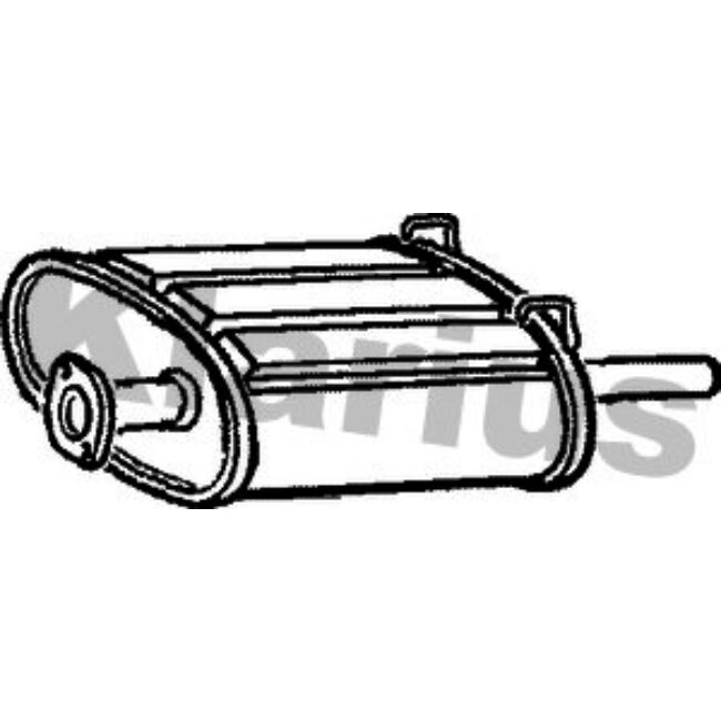 Silencieux Arrière Klarius 210692