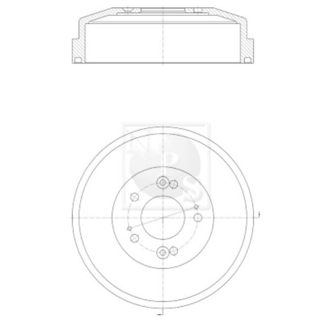 Tambour De Frein Nps K340a01