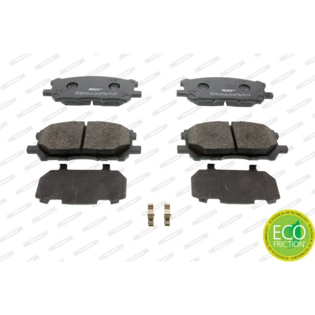 4 Plaquettes De Frein Ferodo Fdb1715