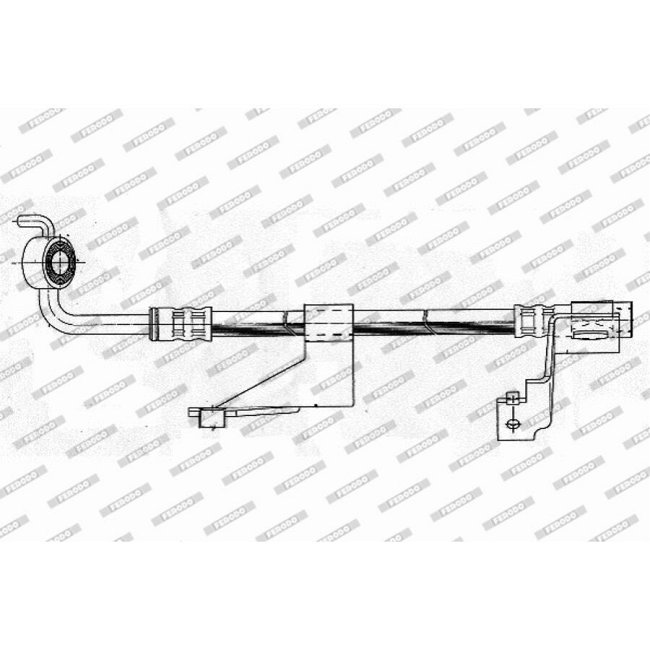 Flexible De Frein Ferodo Fhy2175