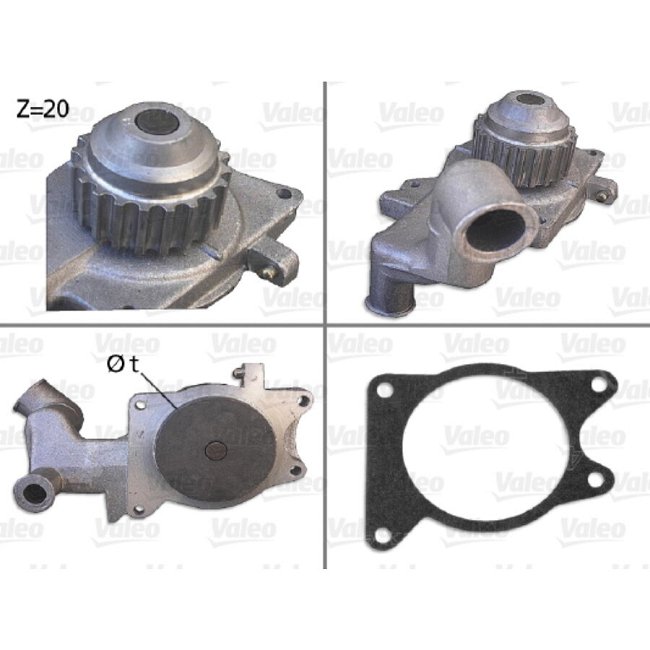 Pompe À Eau Valeo 506000