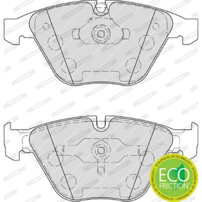 4 Plaquettes De Frein Ferodo Fdb4221