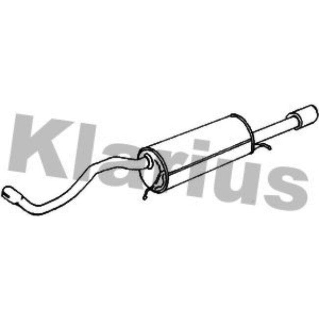 Tube D'échappement Klarius 250406