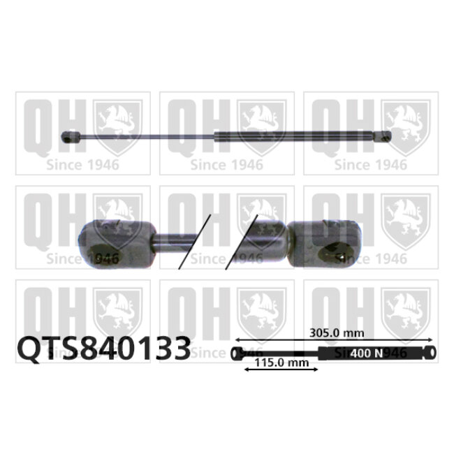 Vérin De Coffre Quinton Hazell Qts840133