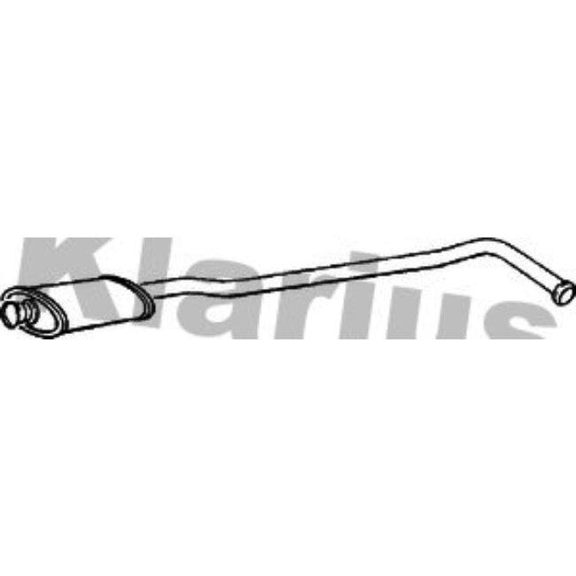 Silencieux Intermédiaire Klarius 240211