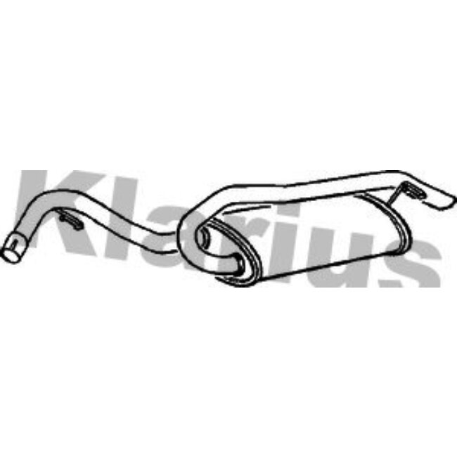 Silencieux Arrière Klarius 230387