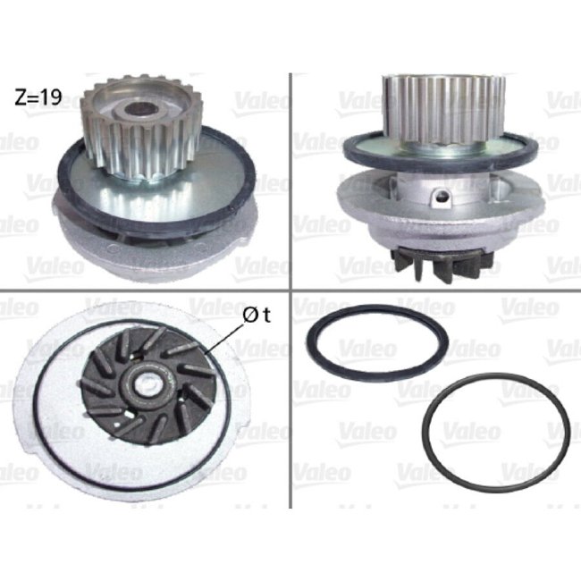 Pompe À Eau Valeo 506648