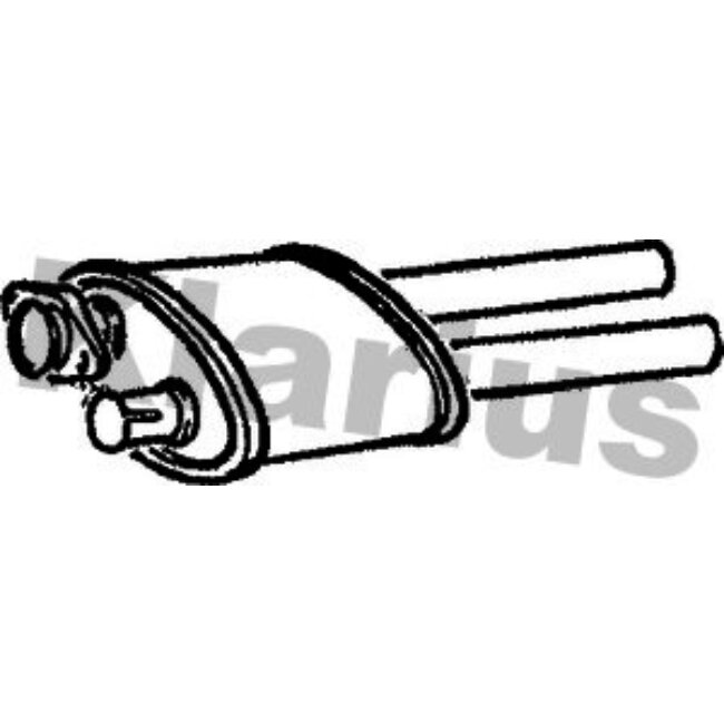 Silencieux Intermédiaire Klarius 210060