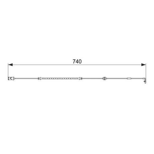 Témoin D'usure Bosch 1987474587