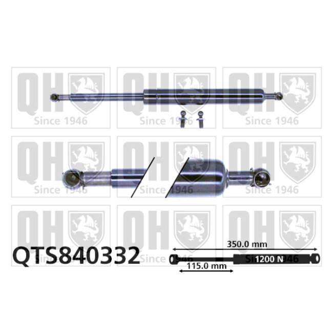 Vérin De Coffre Quinton Hazell Qts840332