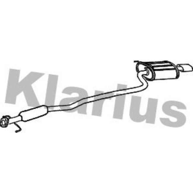 Tube D'échappement Klarius 260701