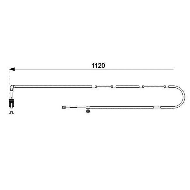 Témoin D'usure Bosch 1987473010