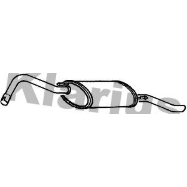 Silencieux Arrière Klarius 230519