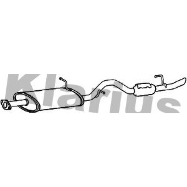 Silencieux Arrière Klarius 250635