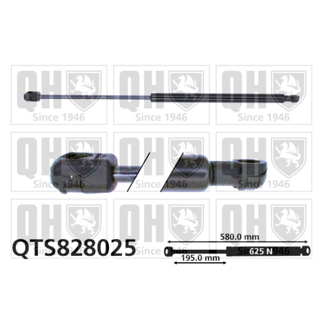 Vérin De Coffre Quinton Hazell Qts828025