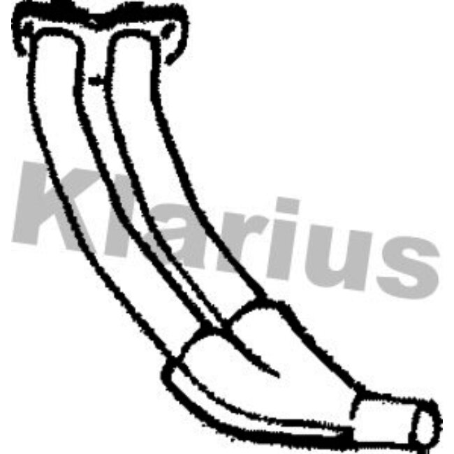 Tube D'échappement Klarius 110224