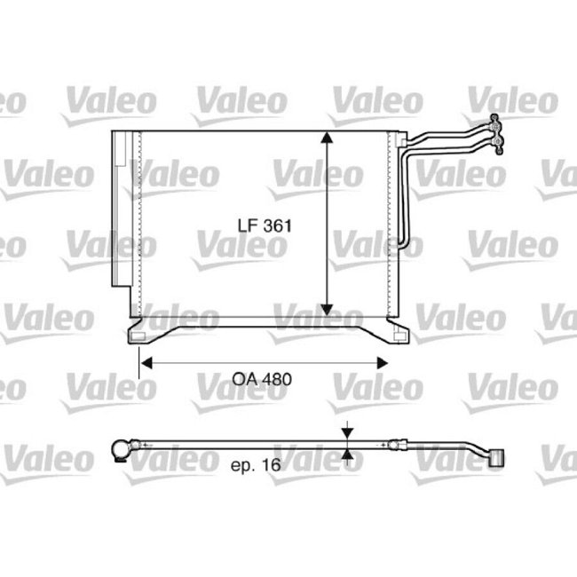Condenseur Valeo 817837