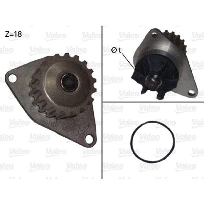 Pompe À Eau Valeo 506721