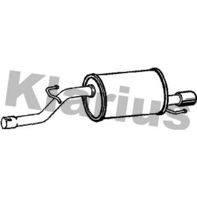 Silencieux Arrière Klarius 210926