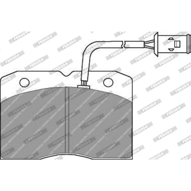 4 Plaquettes De Frein Ferodo Fvr655