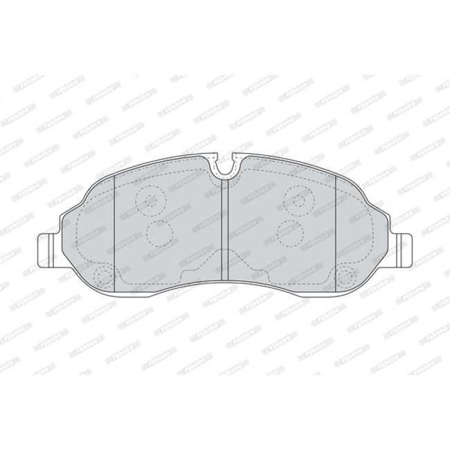 4 Plaquettes De Frein Ferodo Fvr4661