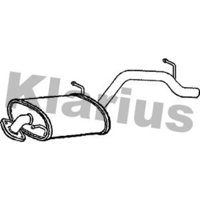 Silencieux Arrière Klarius 230881