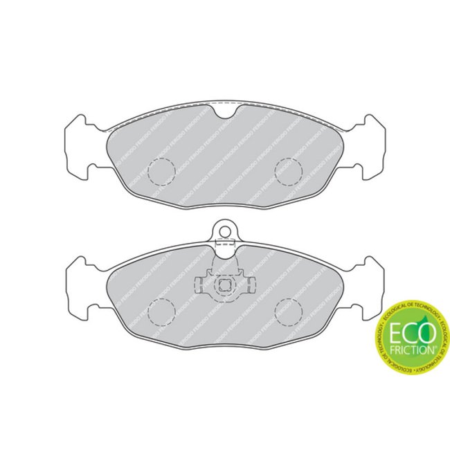 4 Plaquettes De Frein Ferodo Fdb1903