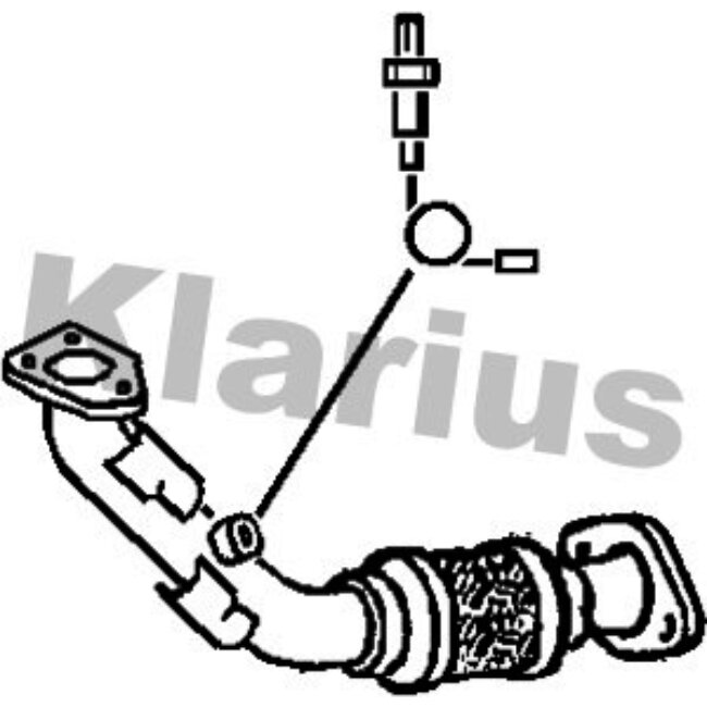 Tube D'échappement Klarius 301154