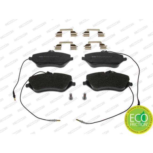 4 Plaquettes De Frein Ferodo Fdb1726