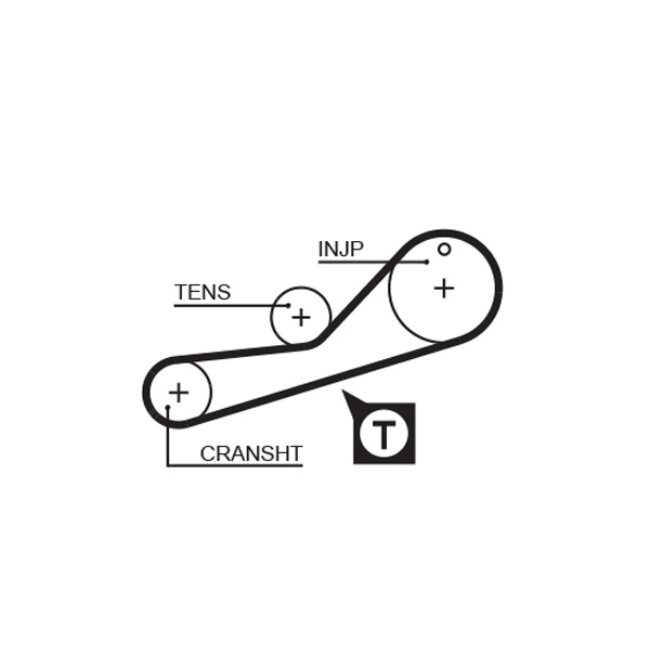 Courroie De Distribution Gates 5452xs