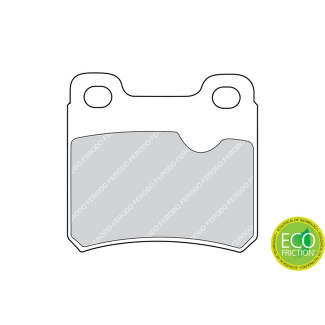 4 Plaquettes De Frein Ferodo Fdb586