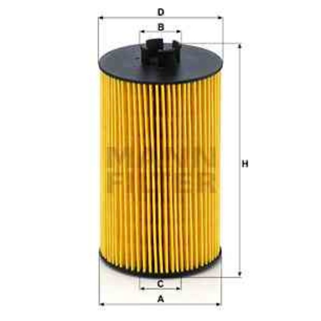 Filtre À Huile Mann-filter Hu931/7x