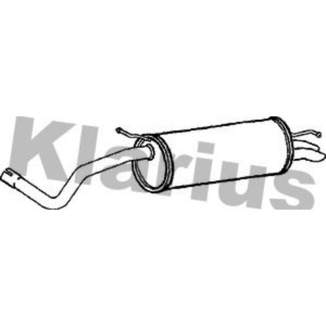 Silencieux Arrière Klarius 230878