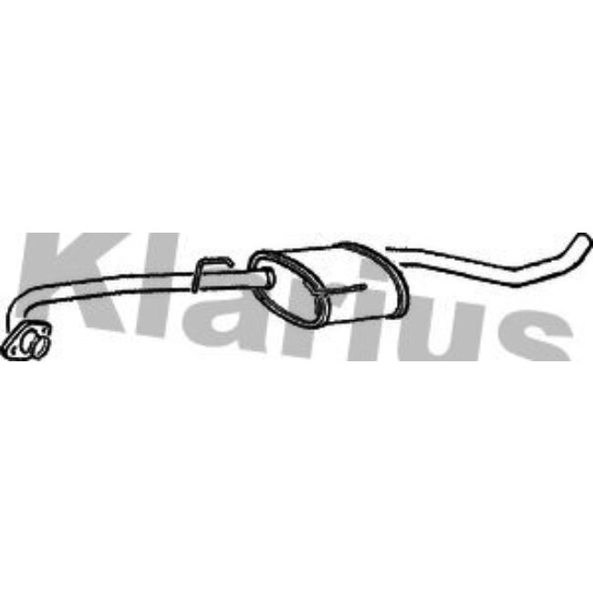 Silencieux Intermédiaire Klarius 260473