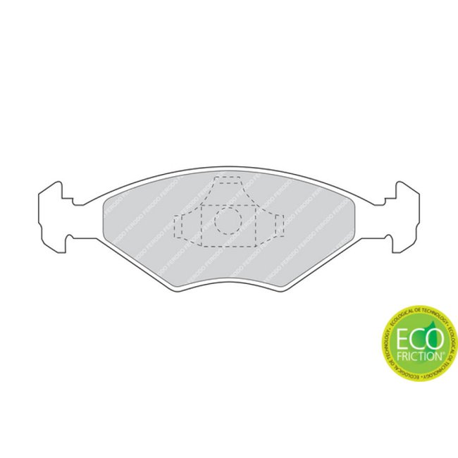 4 Plaquettes De Frein Ferodo Fdb896