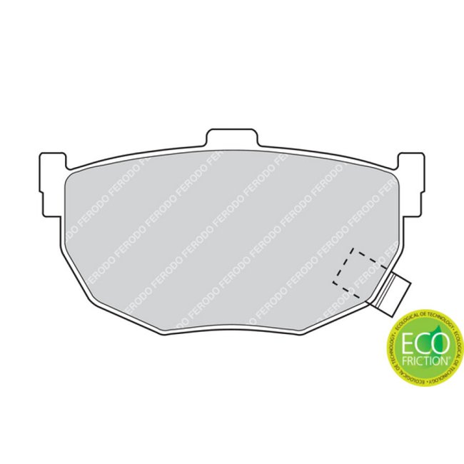 4 Plaquettes De Frein Ferodo Fdb638