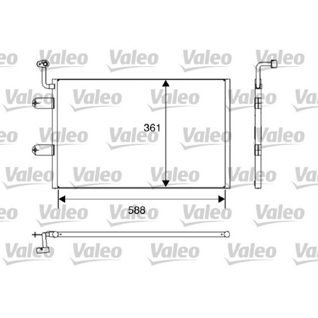 Condenseur Valeo 817245