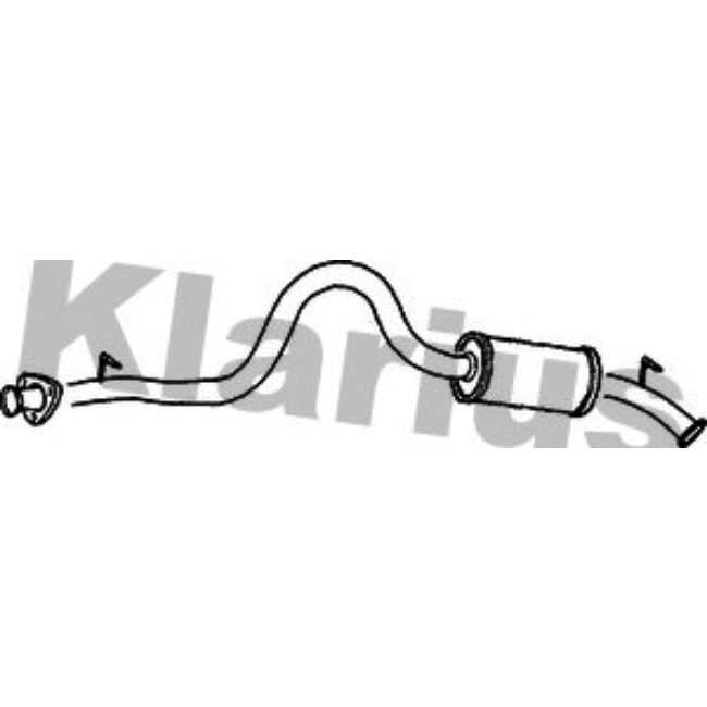 Silencieux Arrière Klarius 240156