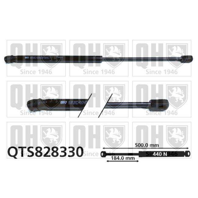 Vérin De Coffre Quinton Hazell Qts828330