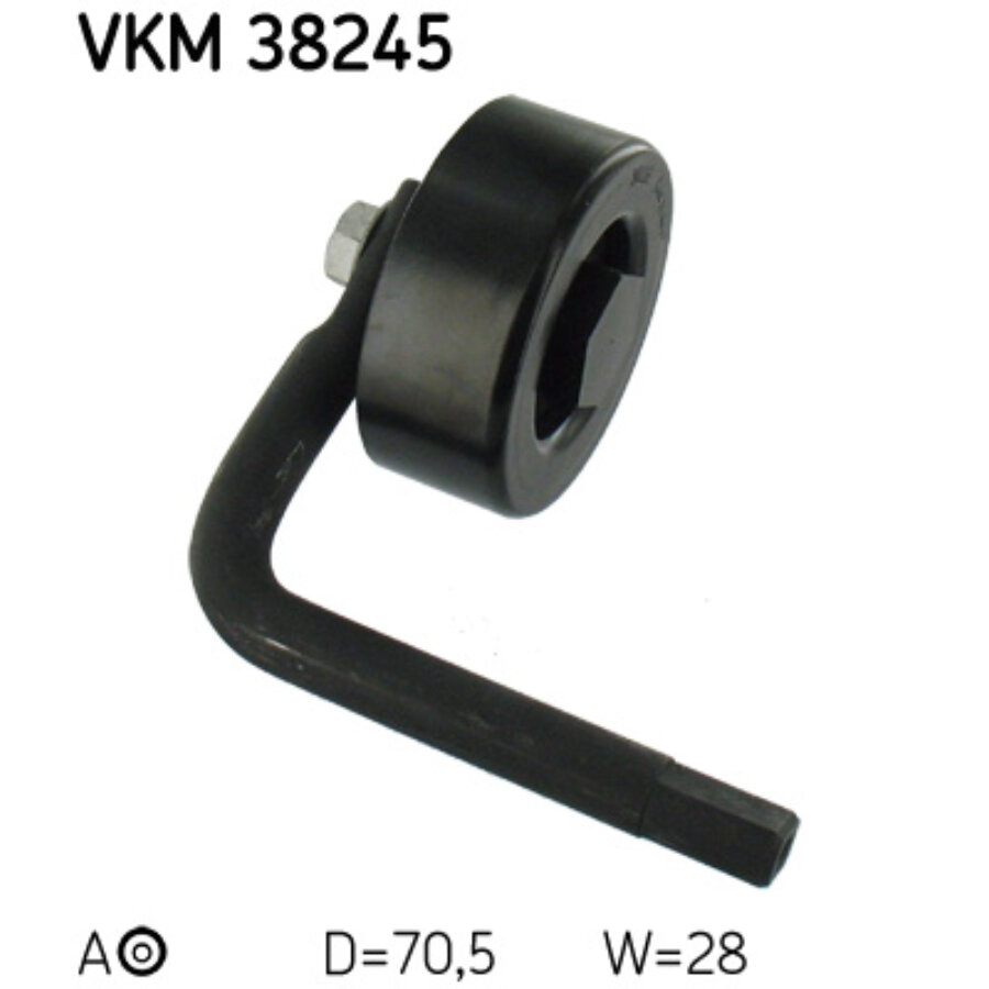 Galet Tendeur De Courroie De Distribution SKF VKM 75006 - Pour Hyundai, Kia (Compatible Plusieurs Modèles)