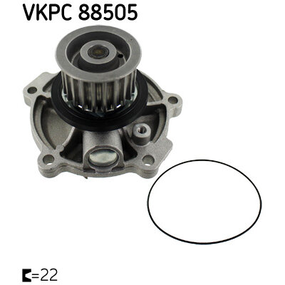 Pompe à Eau SKF VKPC 88310 - Pièce Auto De Qualité Pour Refroidissement Moteur