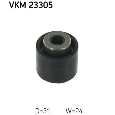Kit Galet Tendeur Multi-V SKF VKM 36031 - Roulement Inclus, Pour Réparation Courroie Accessoires