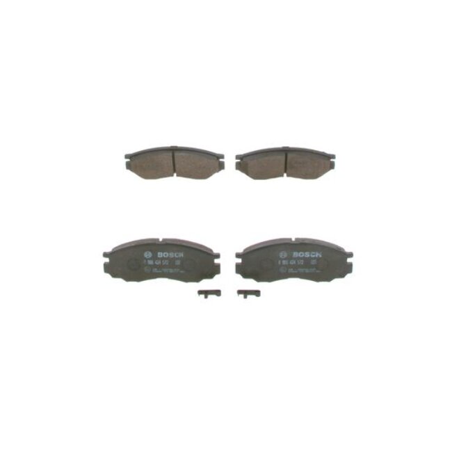 4 Plaquettes De Frein Bosch 0986424572