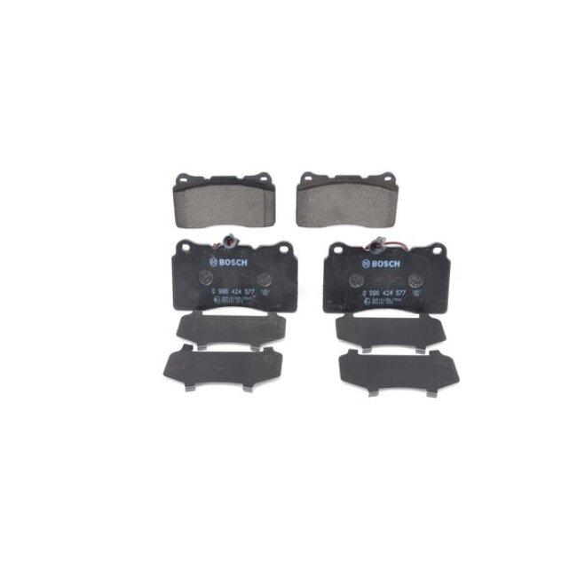 4 Plaquettes De Frein Bosch 0986424577